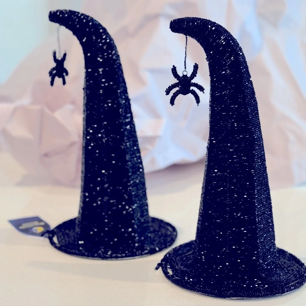 Beaded Witches Hat‎ Decor